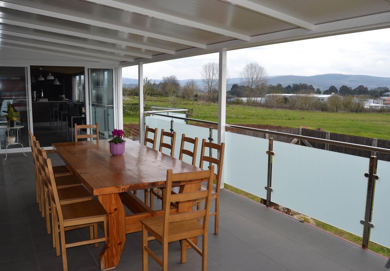 Albergue Alfonso II Melide Eksteriør billede